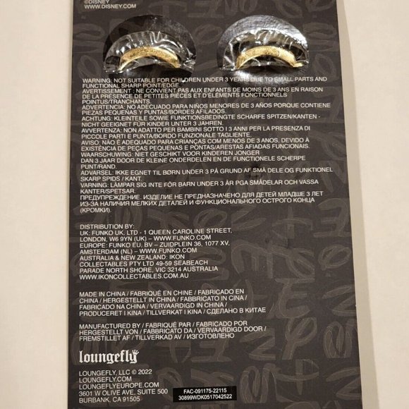 Loungefly Disney Lilo & Stitch Ice Cream Enamel Keychain Set of 2 NEW - Picture 11 of 12